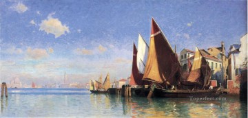 Venecia I barco marino William Stanley Haseltine Pinturas al óleo